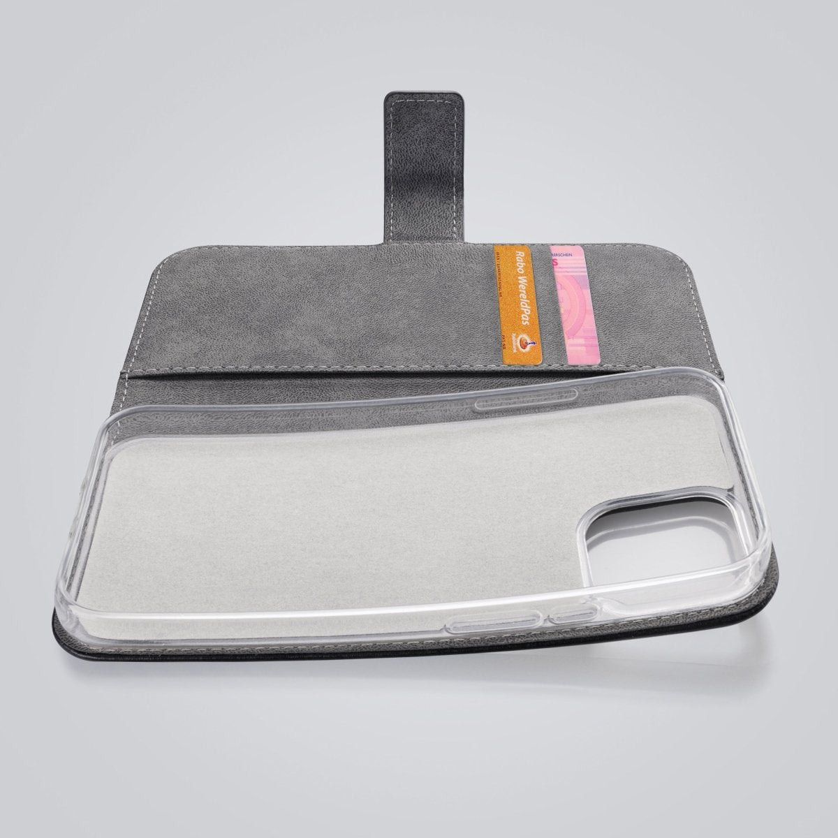 Mobilize Classic Gelly Wallet Book Case Apple Iphone 16 Black - 123TelecomShop