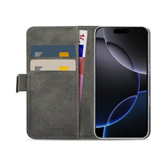 Mobilize Classic Gelly Wallet Book Case Apple Iphone 16 Pro Black - 123TelecomShop