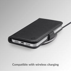Mobilize Classic Gelly Wallet Book Case Apple Iphone 17 Black - 123TelecomShop
