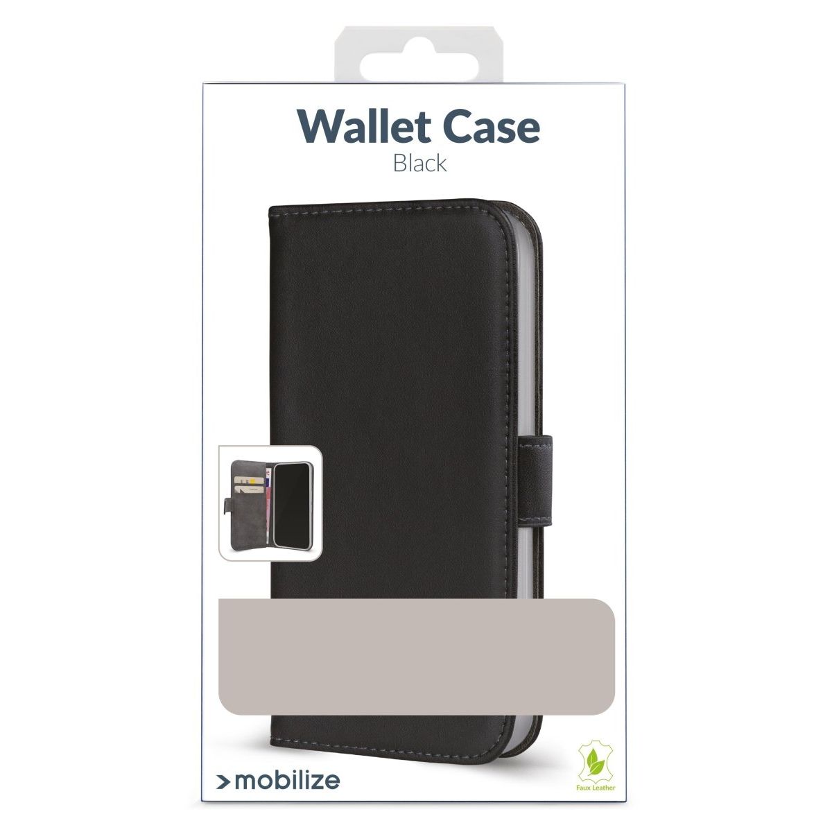 Mobilize Classic Gelly Wallet Book Case Apple Iphone 17 Pro Black - 123TelecomShop