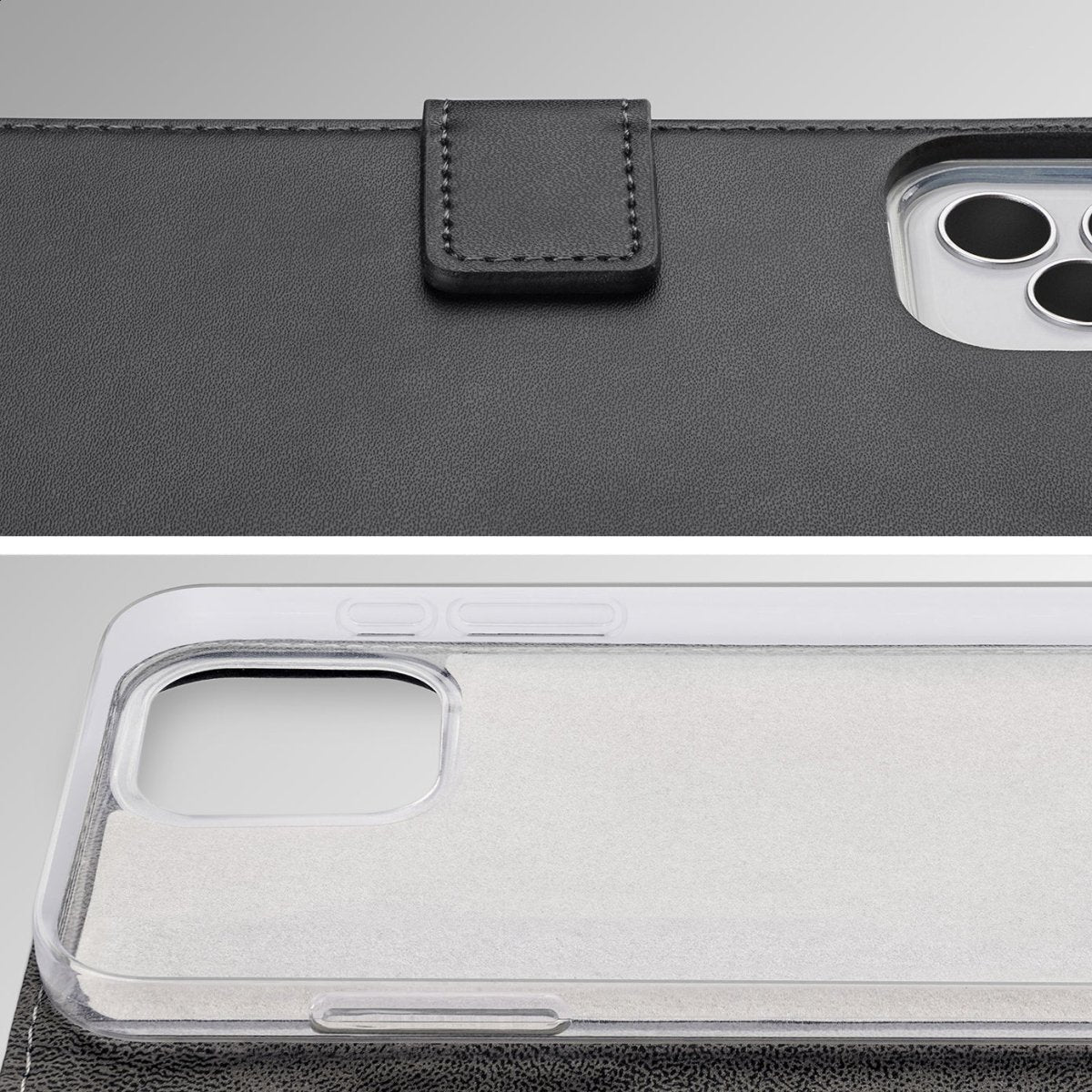 Mobilize Classic Gelly Wallet Book Case Apple Iphone 17 Pro Max Black - 123TelecomShop