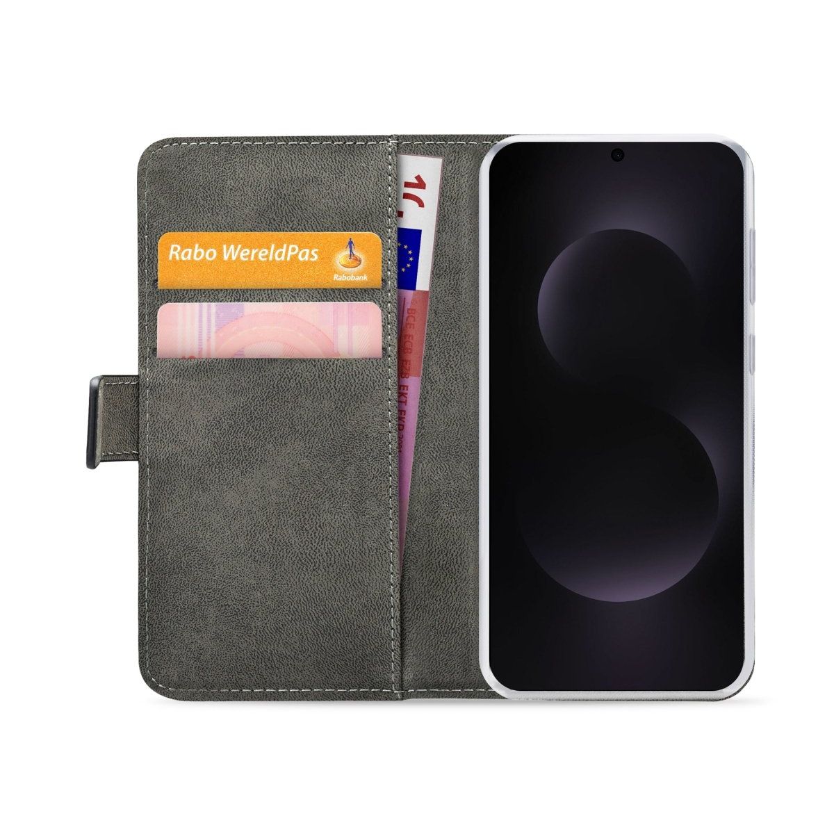 Mobilize Classic Gelly Wallet Book Case Samsung Galaxy S25 Edge 5G Black - 123TelecomShop