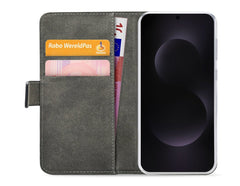 Mobilize Classic Gelly Wallet Book Case Samsung Galaxy S25 Edge 5G Black - 123TelecomShop