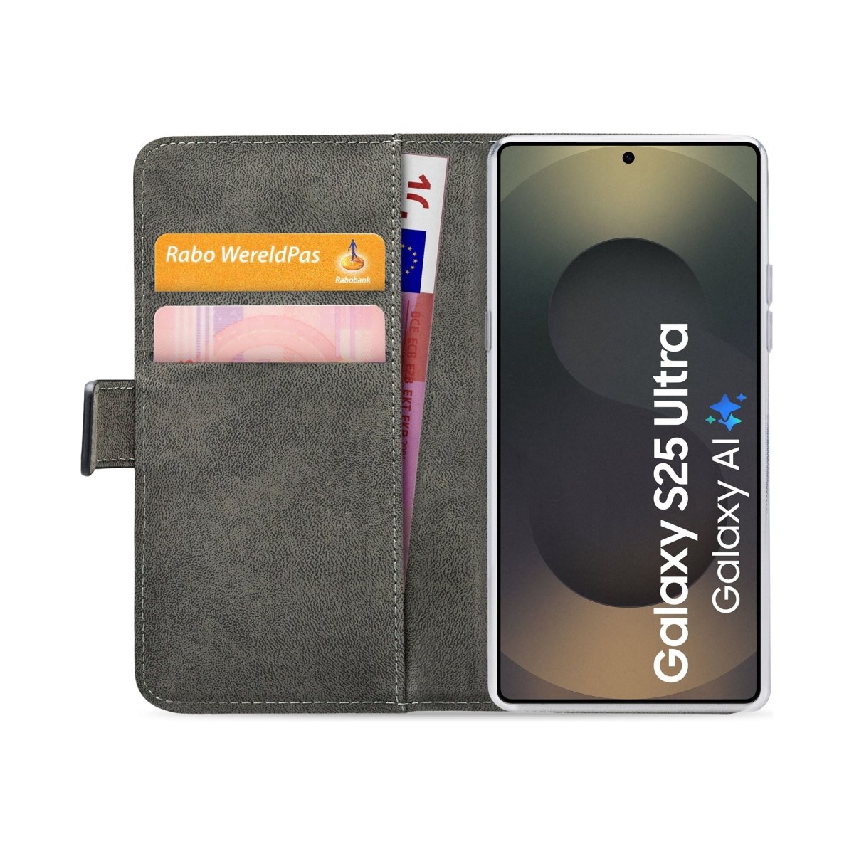 Mobilize Classic Gelly Wallet Book Case Samsung Galaxy S25 Ultra 5G Black - 123TelecomShop