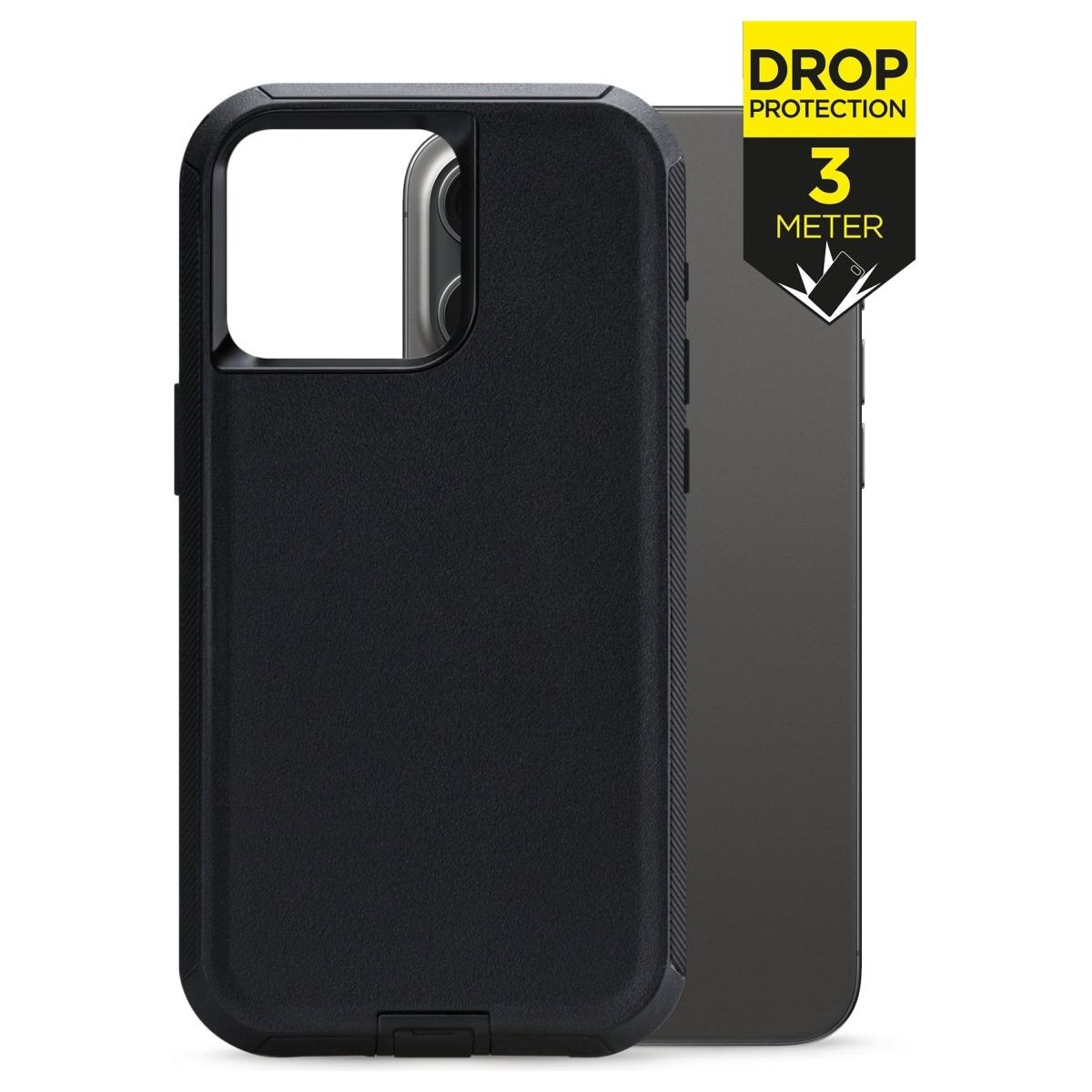 Mobilize Defender Case Apple Iphone 15 Pro Max Black - 123TelecomShop