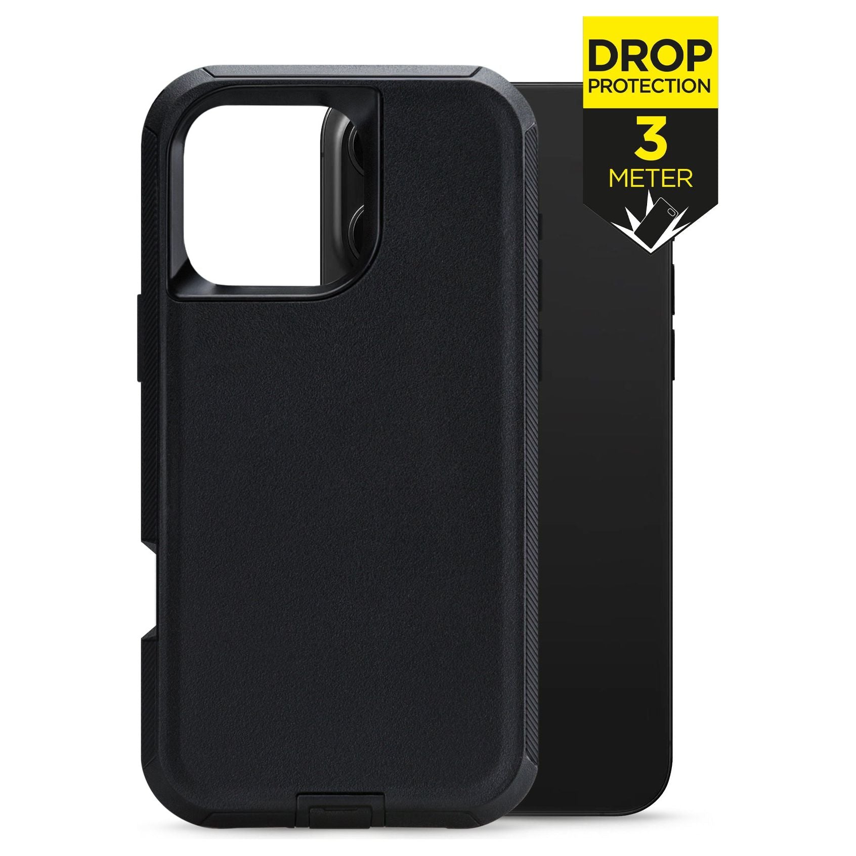 Mobilize Defender Case Apple Iphone 16 Pro Max Black - 123TelecomShop