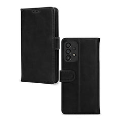 Mobilize Echt Lederen Bookcase voor de Samsung Galaxy A55 5G - Zwart - 123TelecomShop