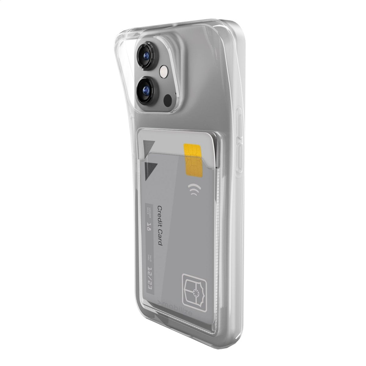Mobilize Gelly Card Case Apple Iphone 15 Pro Max Clear - 123TelecomShop