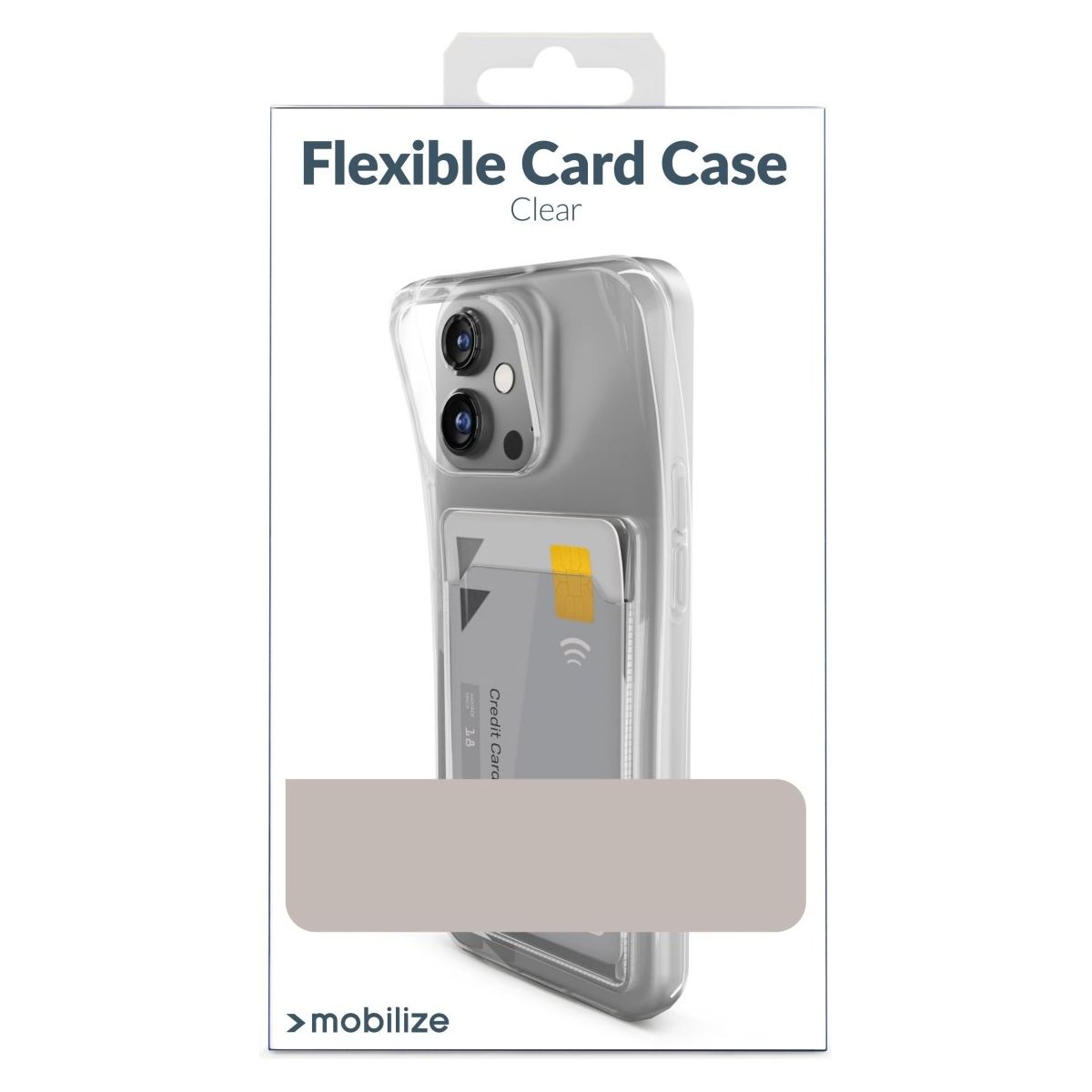 Mobilize Gelly Card Case Apple Iphone 15 Pro Max Clear - 123TelecomShop