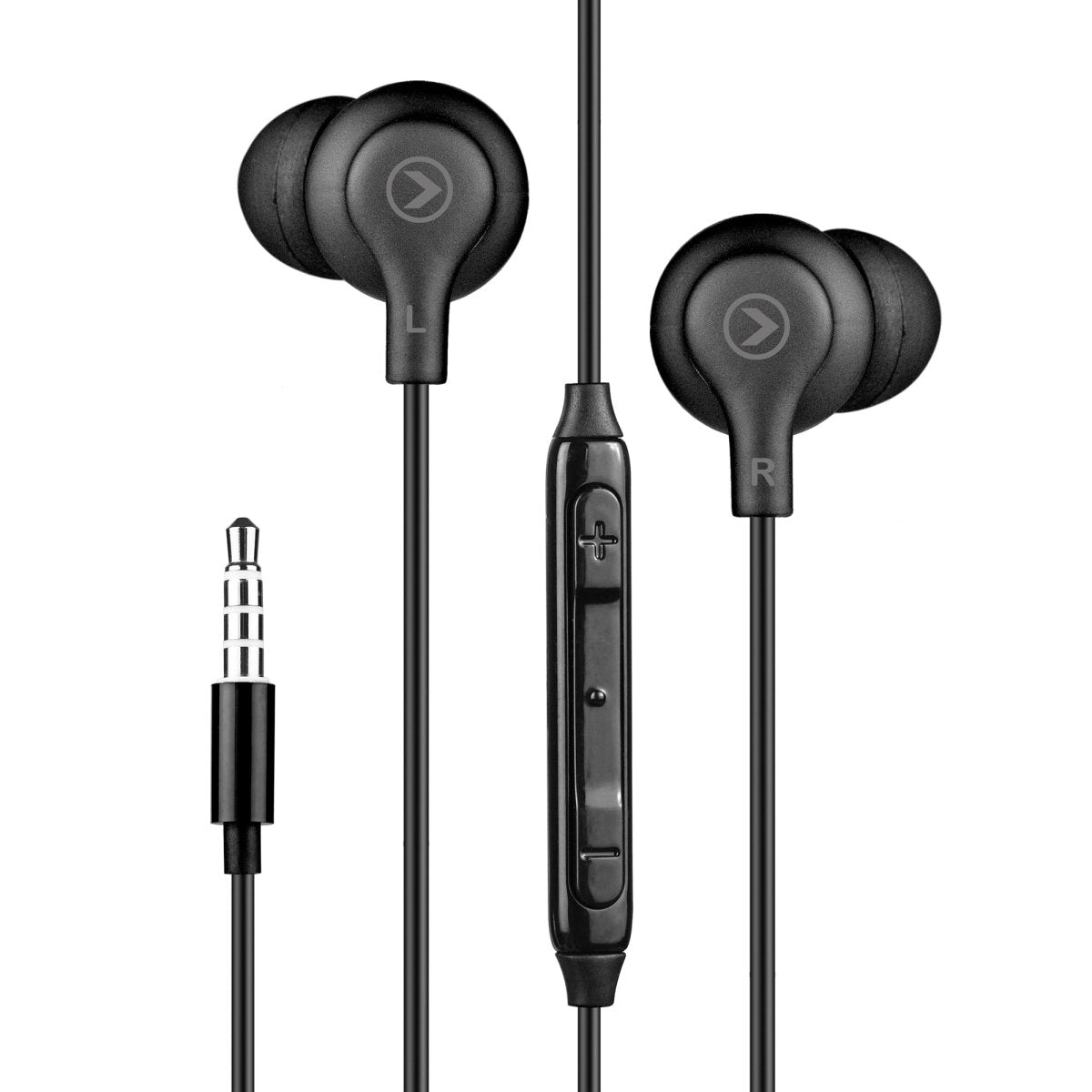 Mobilize In - Ear Stereo Headset With Remote 3.5Mm Black - 123TelecomShop