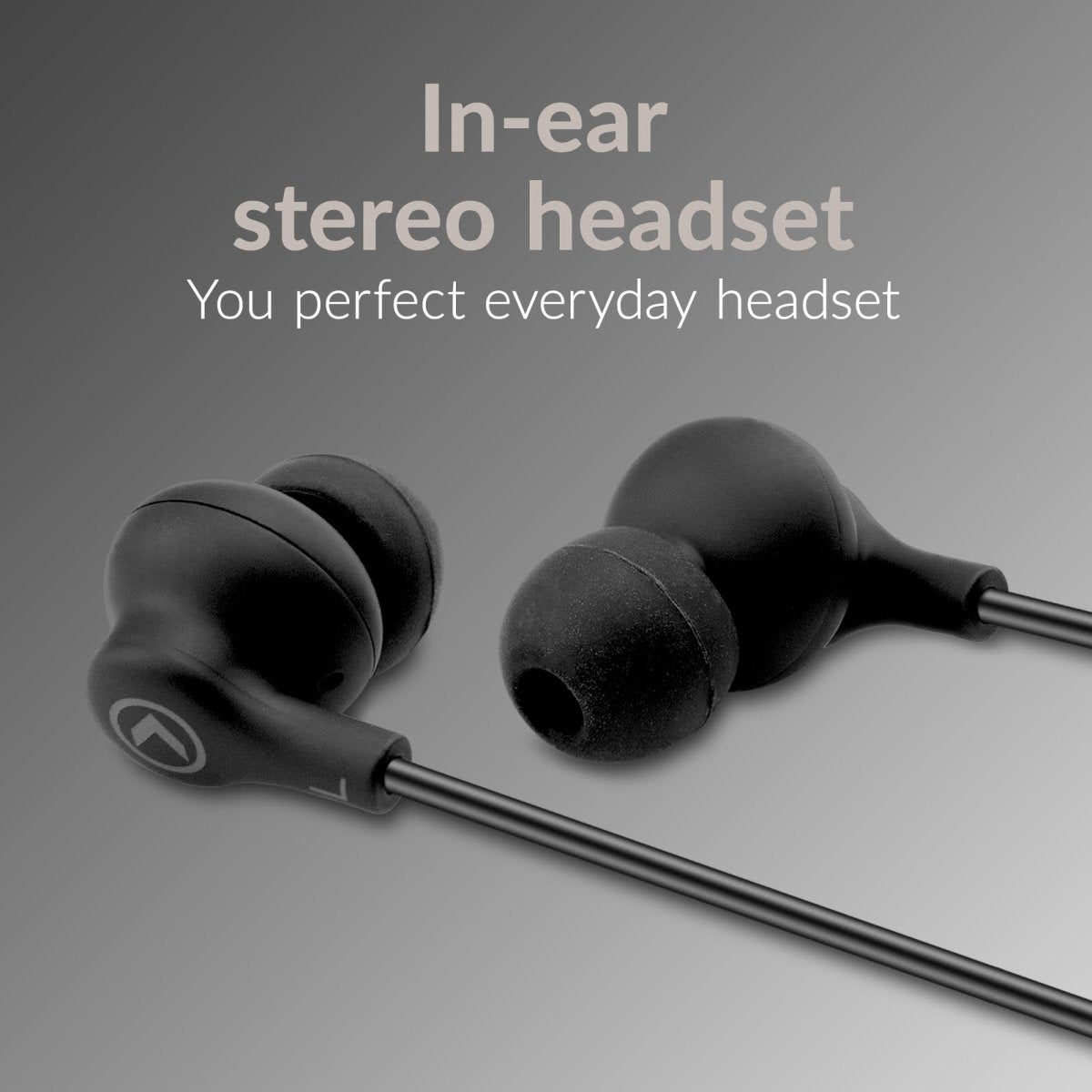 Mobilize In - Ear Stereo Headset With Remote 3.5Mm Black - 123TelecomShop