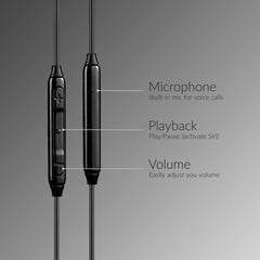 Mobilize In - Ear Stereo Headset With Remote 3.5Mm Black - 123TelecomShop