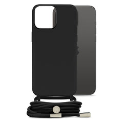Mobilize Lanyard Gelly Case For Apple Iphone 15 Pro Max Black - 123TelecomShop