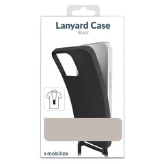 Mobilize Lanyard Gelly Case For Apple Iphone 15 Pro Max Black - 123TelecomShop