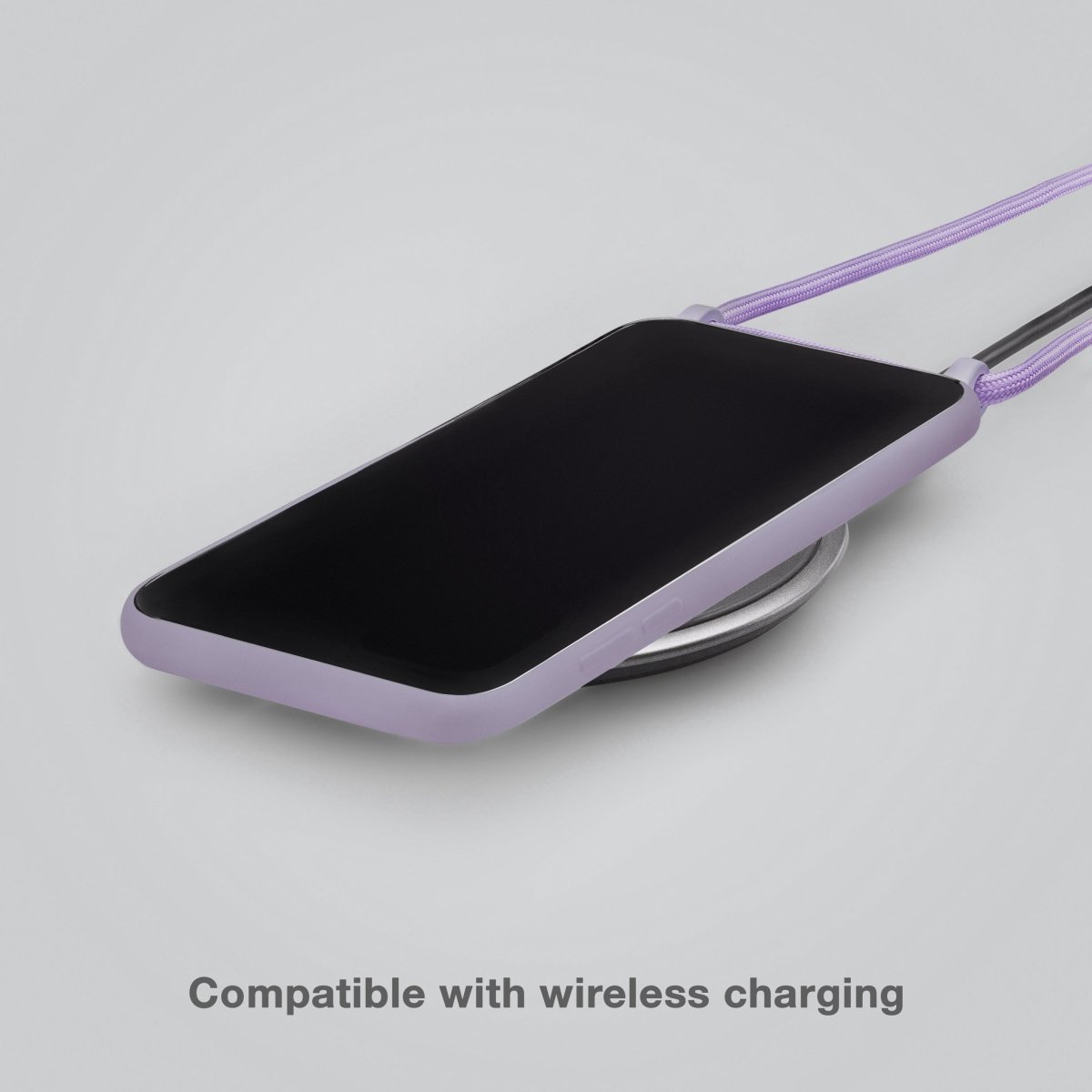 Mobilize Lanyard Gelly Case For Apple Iphone 15 Pro Max Pastel Purple - 123TelecomShop