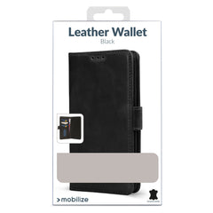 Mobilize Leather Wallet Apple Iphone 16 Pro Max Black - 123TelecomShop