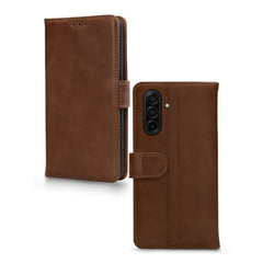 Mobilize Leather Wallet Samsung Galaxy A17 (4G/5G) Brown - 123TelecomShop