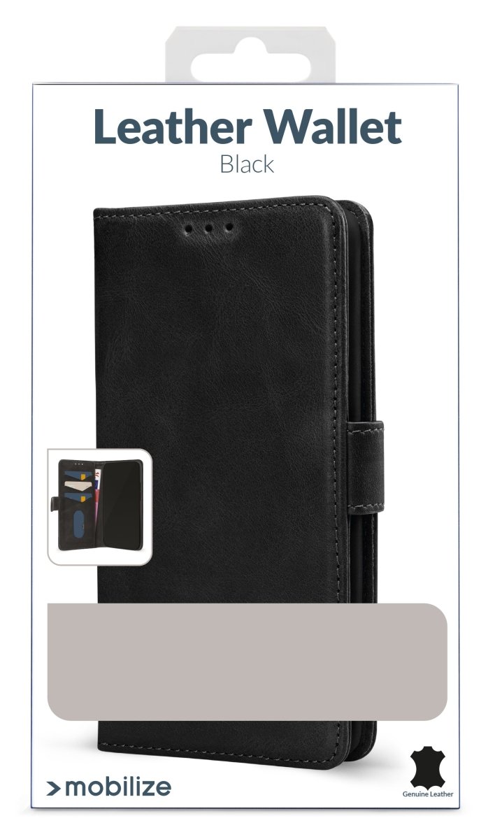 Mobilize Leather Wallet Samsung Galaxy S26 5G Black - 123TelecomShop