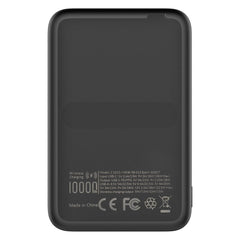 Mobilize Magnetic Wireless Magsafe Compatible Pd Stand Power Bank 10000Mah 15W Black - 123TelecomShop