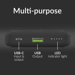 Mobilize Magnetic Wireless Magsafe Compatible Pd Stand Power Bank 10000Mah 15W Black - 123TelecomShop