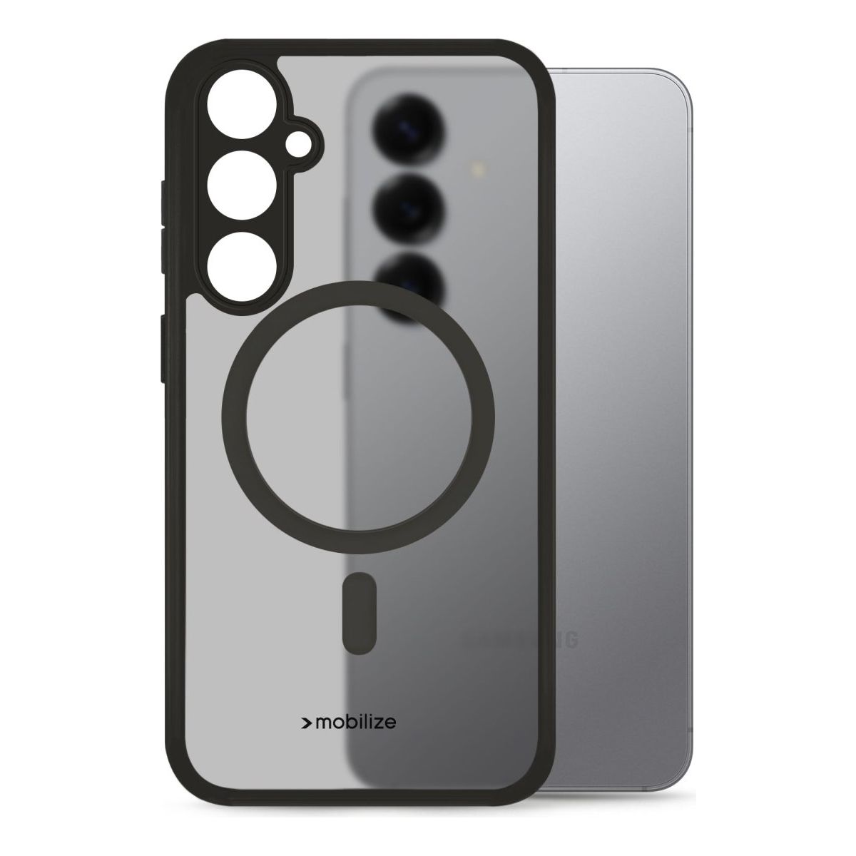 Mobilize Magsafe Compatible Hybrid Case Samsung Galaxy S25 5G Black - 123TelecomShop