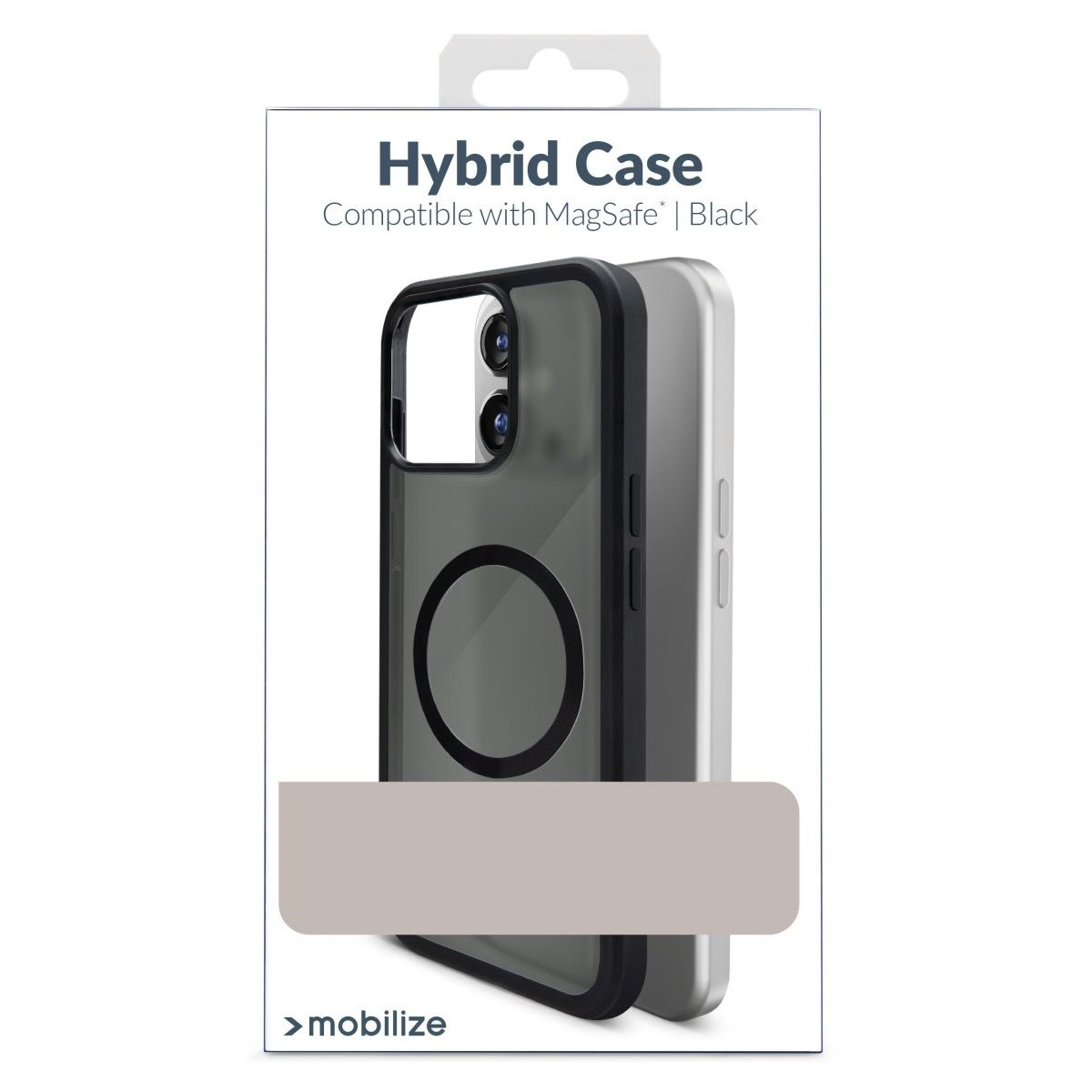 Mobilize Magsafe Compatible Hybrid Case Samsung Galaxy S25 Fe Black - 123TelecomShop