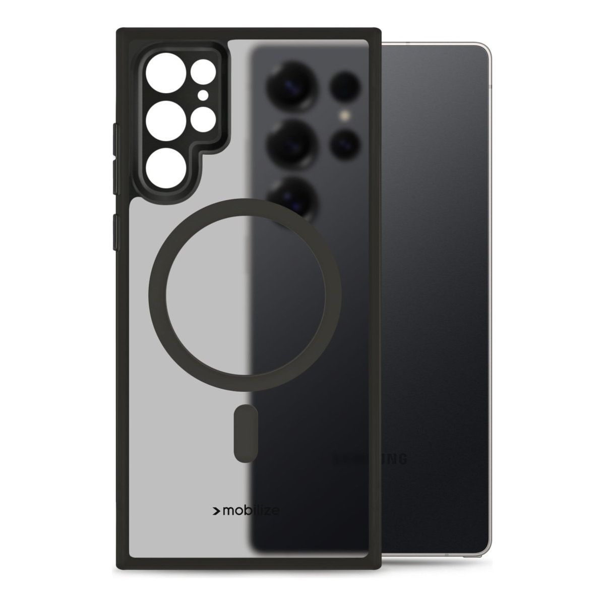 Mobilize Magsafe Compatible Hybrid Case Samsung Galaxy S25 Ultra 5G Black - 123TelecomShop