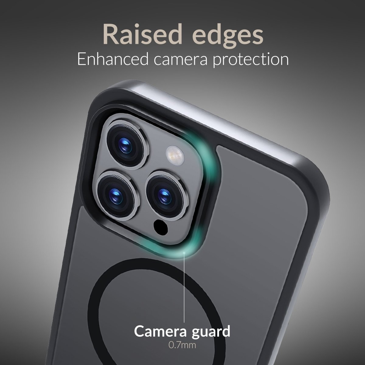 Mobilize Magsafe Compatible Hybrid Pro Case Apple Iphone 15 Pro Black - 123TelecomShop