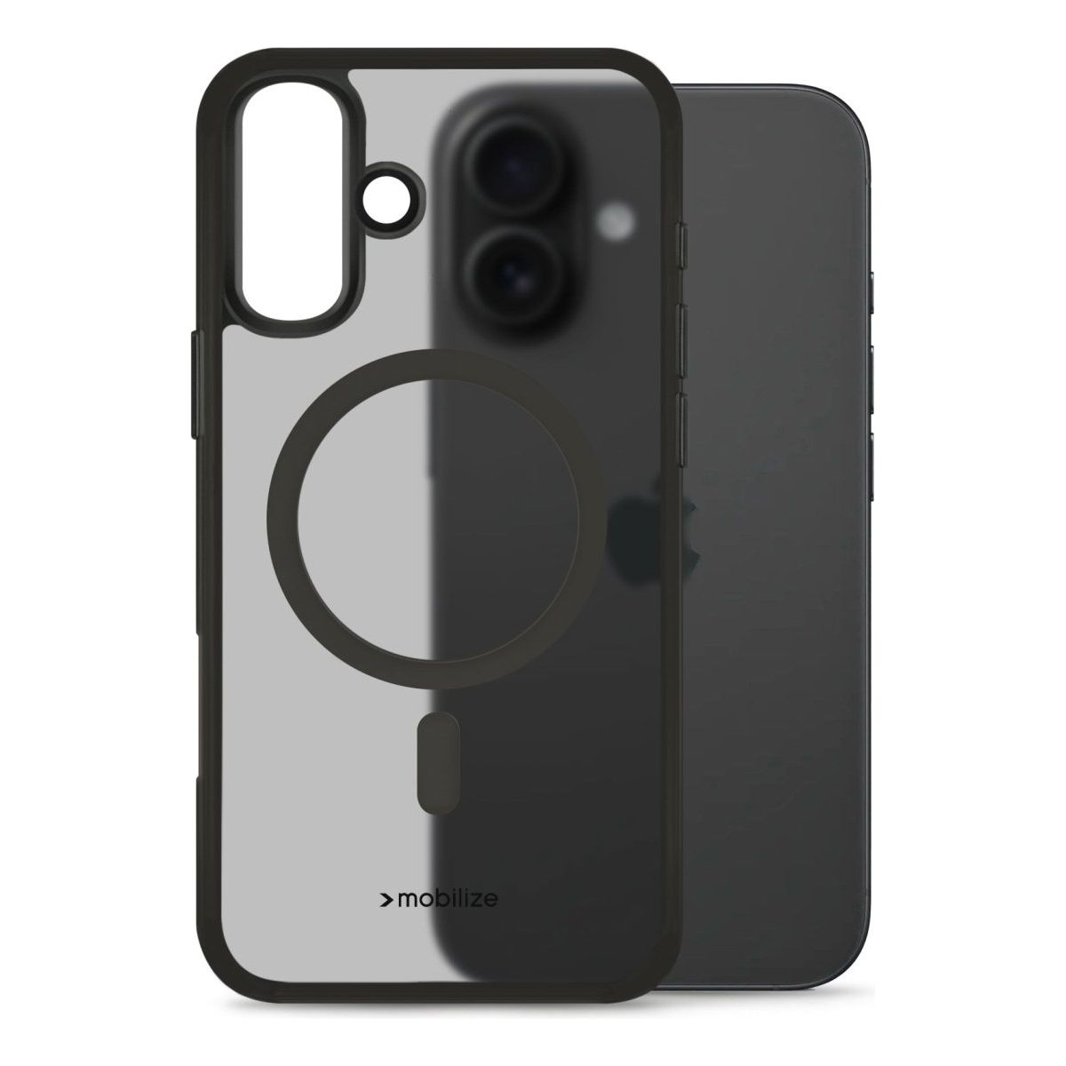 Mobilize Magsafe Compatible Hybrid Pro Case Apple Iphone 16 Black - 123TelecomShop