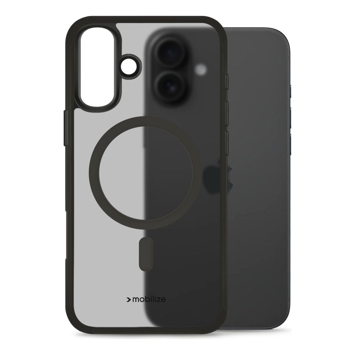 Mobilize Magsafe Compatible Hybrid Pro Case Apple Iphone 16 Plus Black - 123TelecomShop