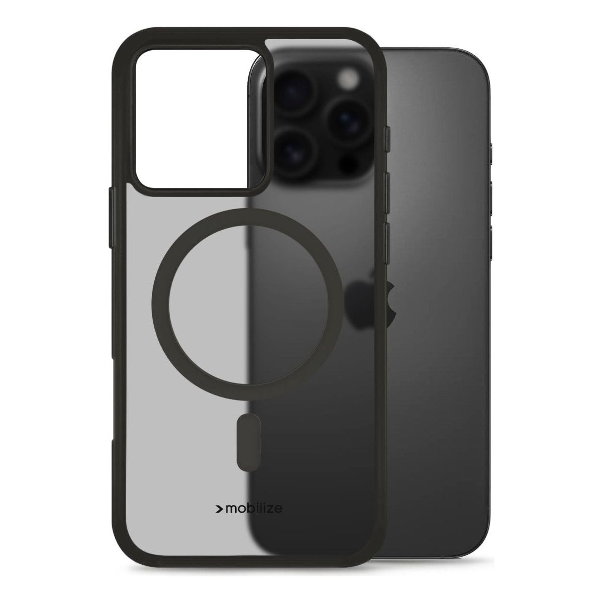Mobilize Magsafe Compatible Hybrid Pro Case Apple Iphone 16 Pro Max Black - 123TelecomShop