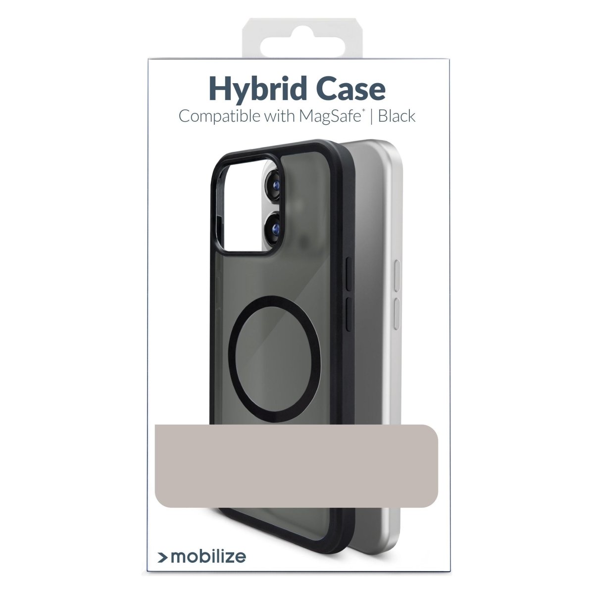 Mobilize Magsafe Compatible Hybrid Pro Case Apple Iphone 16E Black - 123TelecomShop