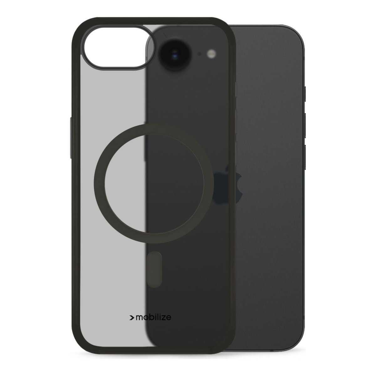 Mobilize Magsafe Compatible Hybrid Pro Case Apple Iphone 16E Black - 123TelecomShop