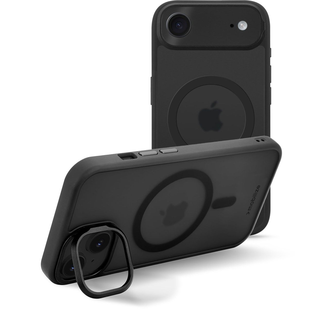 Mobilize Magsafe Compatible Hybrid Pro Case With Camera Stand Apple Iphone 17 Air Black - 123TelecomShop