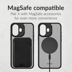 Mobilize Magsafe Compatible Hybrid Pro Case With Camera Stand Apple Iphone 17 Air Black - 123TelecomShop