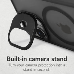 Mobilize Magsafe Compatible Hybrid Pro Case With Camera Stand Apple Iphone 17 Black - 123TelecomShop