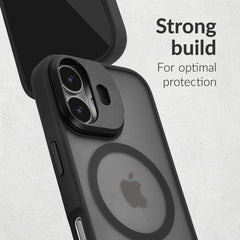 Mobilize Magsafe Compatible Hybrid Pro Case With Camera Stand Apple Iphone 17 Pro Black - 123TelecomShop