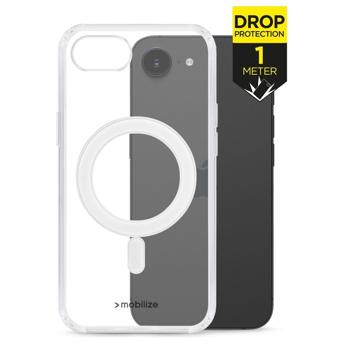 Mobilize Magsafe Compatible Naked Protection Case For Apple Iphone 16E Clear - 123TelecomShop