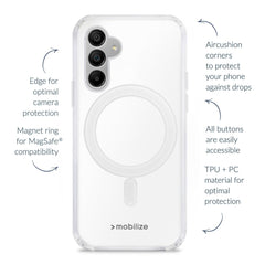 Mobilize Magsafe Compatible Naked Protection Case For Samsung Galaxy S25 Ultra 5G Clear - 123TelecomShop