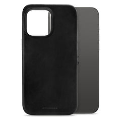 Mobilize Magsafe Compatible Premium Leather Case Apple Iphone 15 Pro Max Black - 123TelecomShop