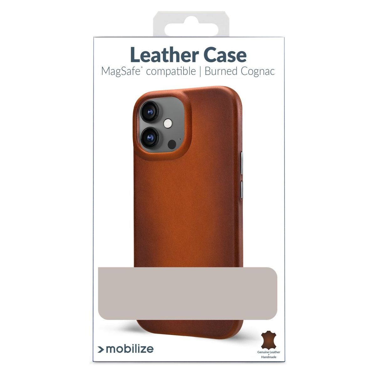 Mobilize Magsafe Compatible Premium Leather Case Apple Iphone 15 Pro Max Burned Cognac - 123TelecomShop