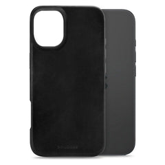 Mobilize Magsafe Compatible Premium Leather Case Apple Iphone 16 Black - 123TelecomShop