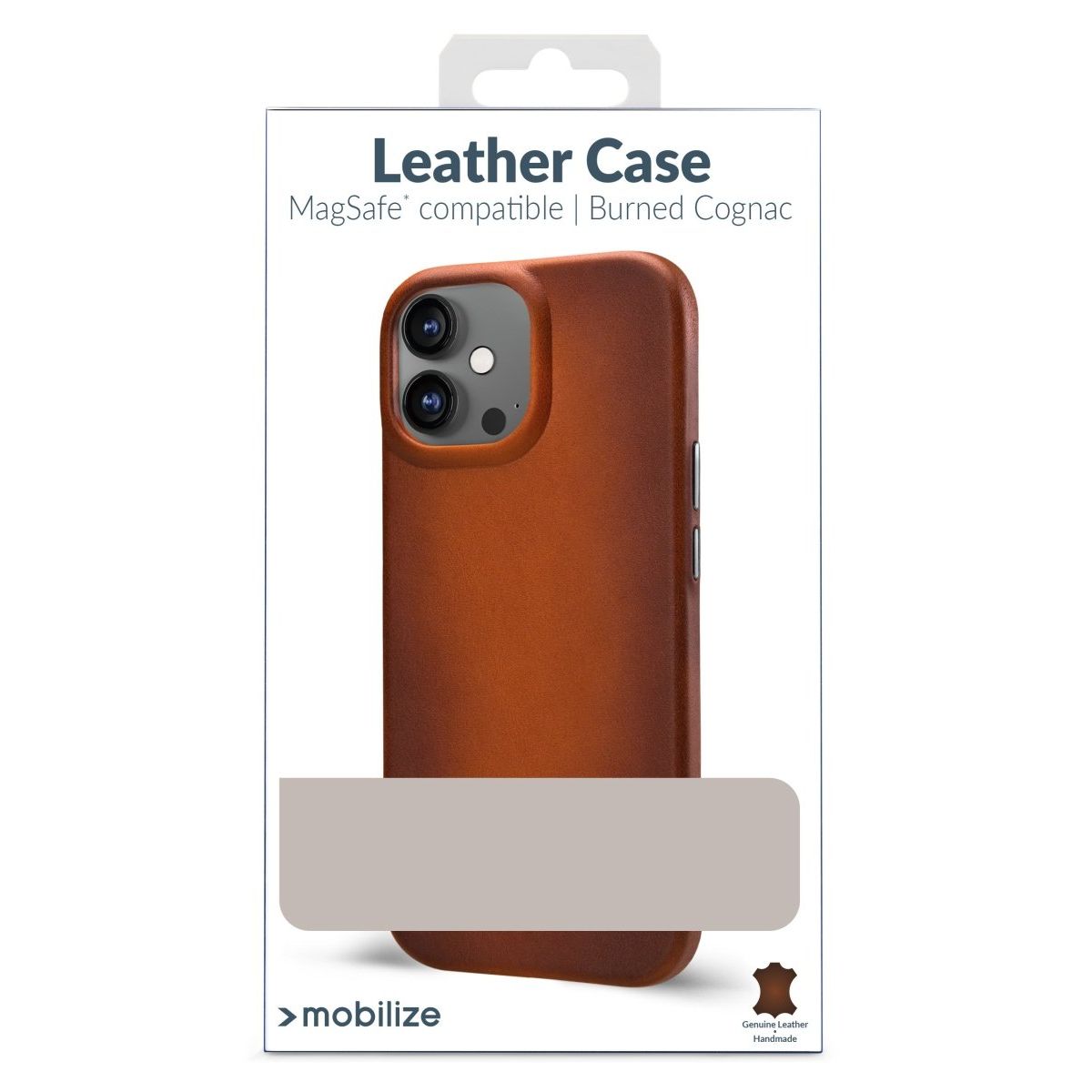 Mobilize Magsafe Compatible Premium Leather Case Apple Iphone 17 Pro Burned Cognac - 123TelecomShop