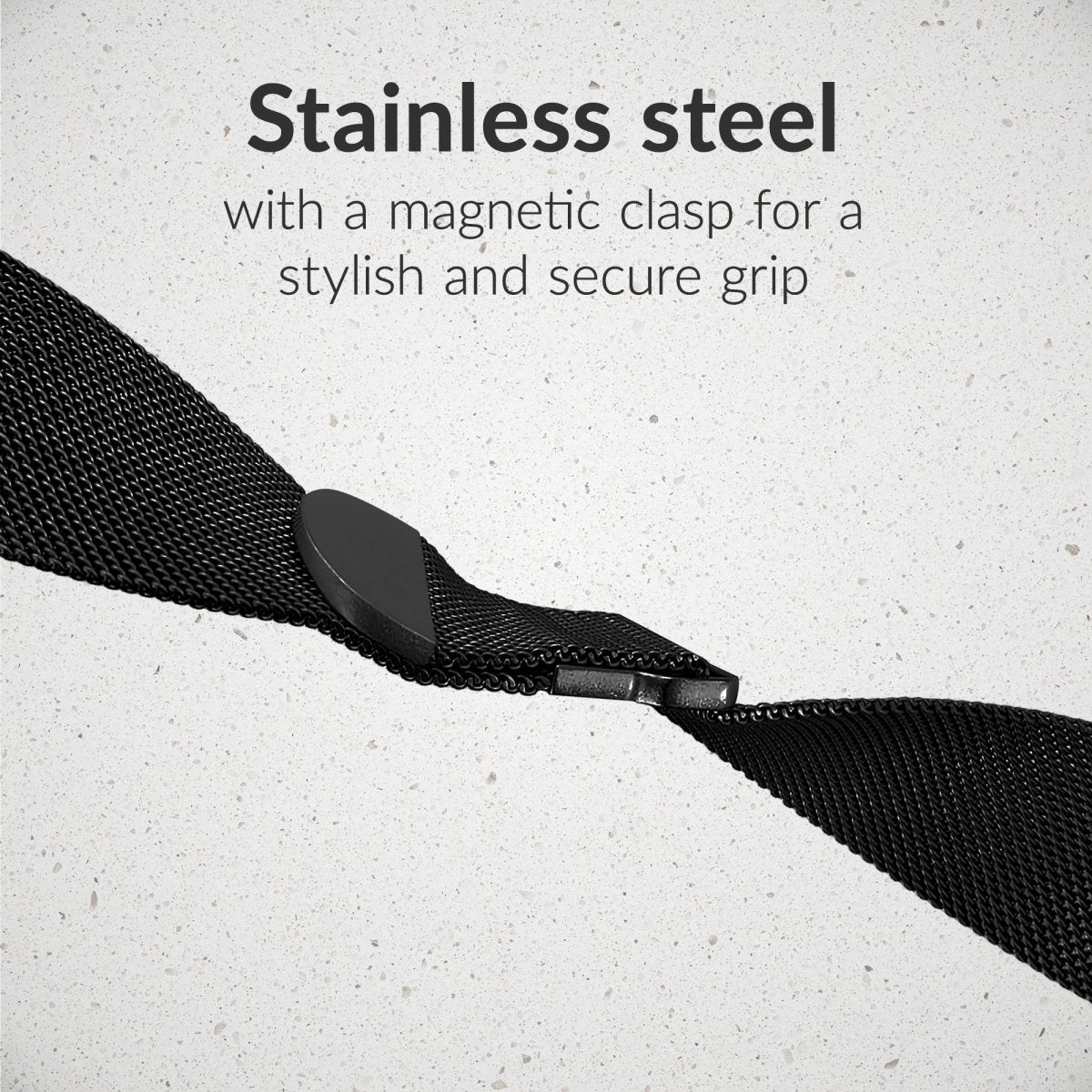 Mobilize Milanese Watch Band - For Apple 38/40/41Mm - Black - 123TelecomShop