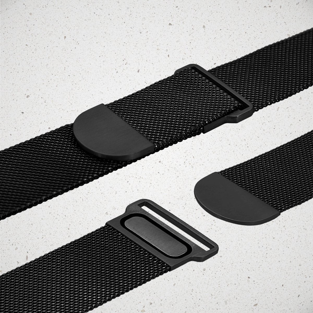 Mobilize Milanese Watch Band - For Apple 42/44/45/49Mm - Black - 123TelecomShop