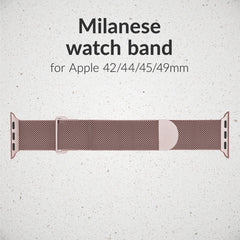 Mobilize Milanese Watch Band - For Apple 42/44/45/49Mm - Pink - 123TelecomShop
