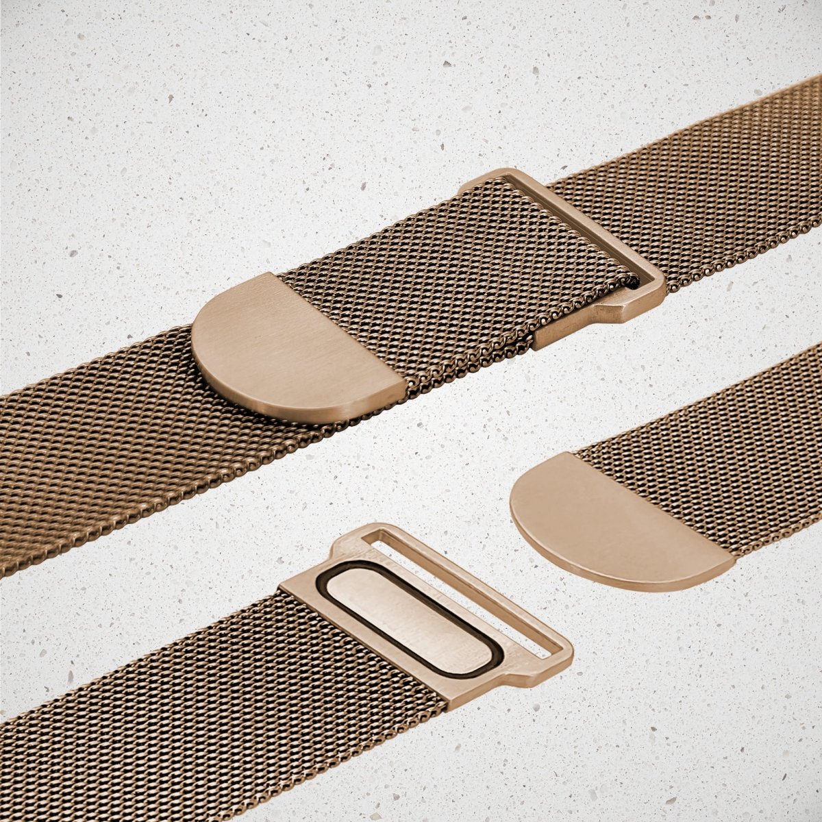 Mobilize Milanese Watch Band - For Apple 42/44/45/49Mm - Rose Gold - 123TelecomShop