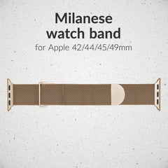 Mobilize Milanese Watch Band - For Apple 42/44/45/49Mm - Rose Gold - 123TelecomShop