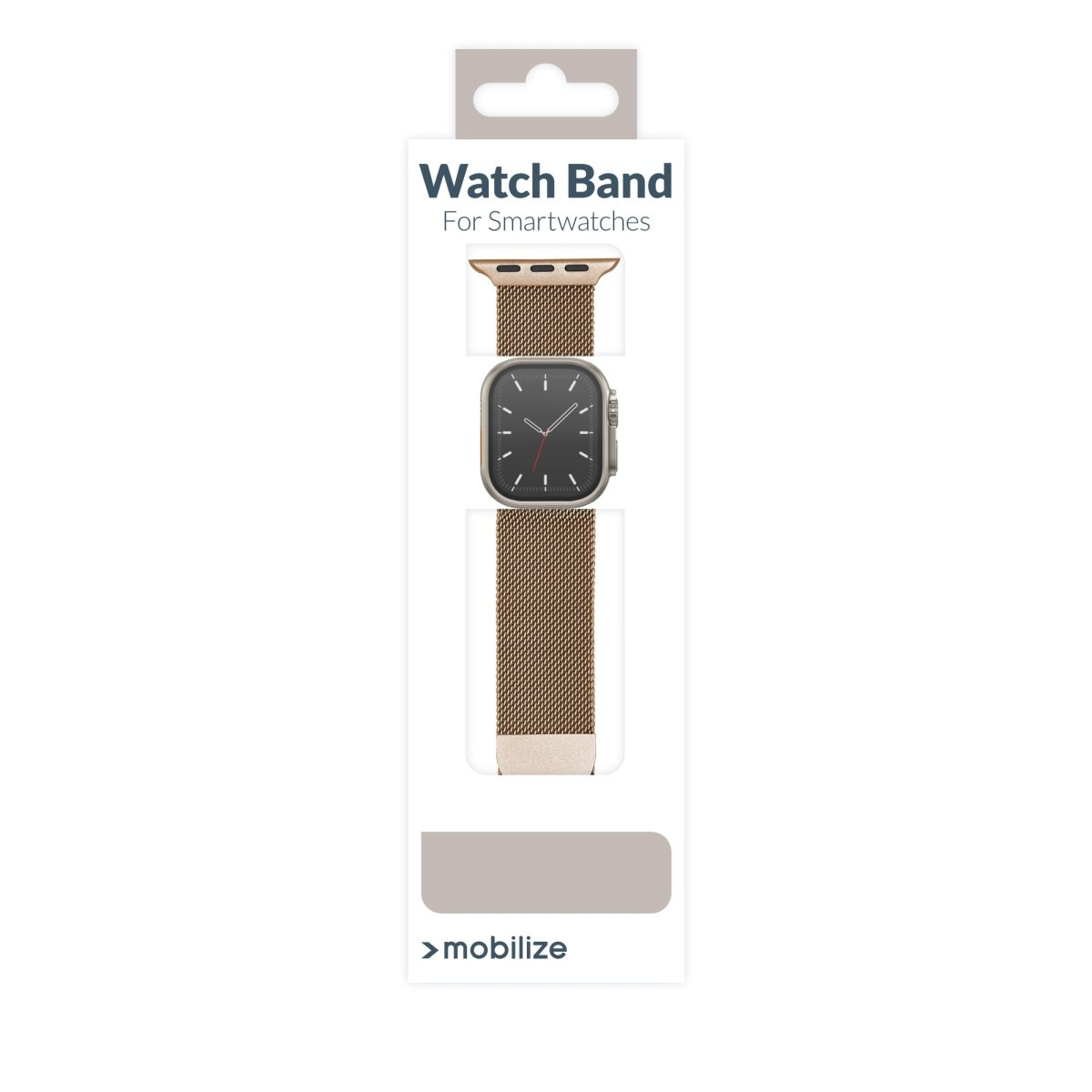 Mobilize Milanese Watch Band - For Apple 42/44/45/49Mm - Rose Gold - 123TelecomShop
