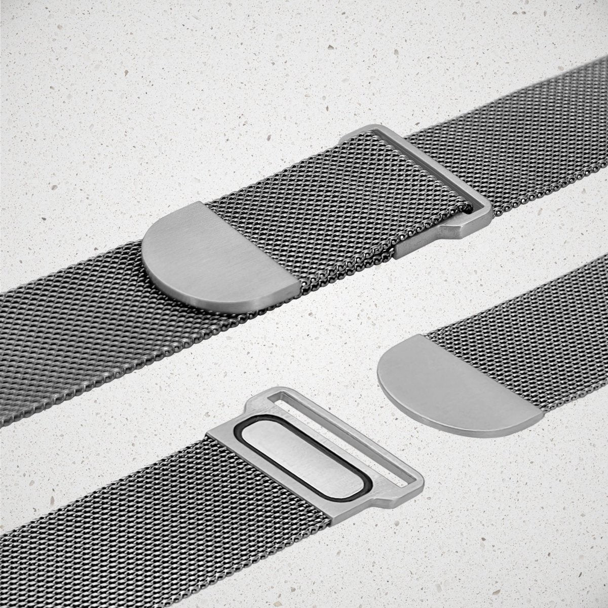 Mobilize Milanese Watch Band - For Apple 42/44/45/49Mm - Silver - 123TelecomShop
